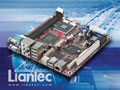 Liantec ITX-6965 Mini-ITX Intel GME965 Core2 Duo Mobile Express EmBoard with Tiny-Bus Modular Extension Solution