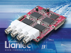 Liantec TBM-1420 Tiny-Bus PCIe 4 Channel / 120 fps Video Capture Module