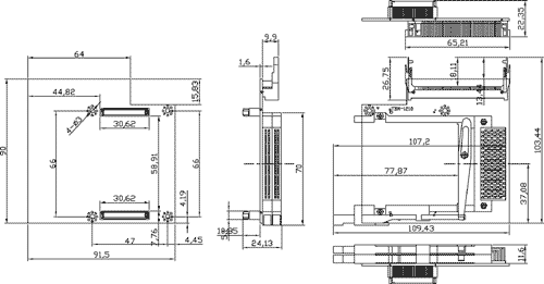 TBM-1210 Mechanical Drawing